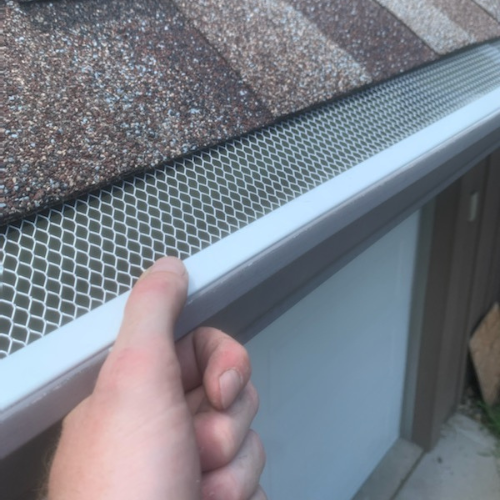 FTG INC. - Gutter Guard Install 1